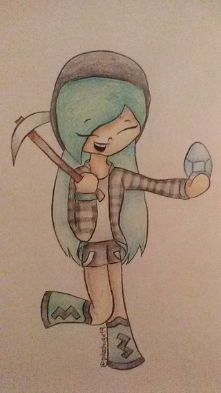 320x569 minecraft logic i'm bad - Minecraft Girl Drawing