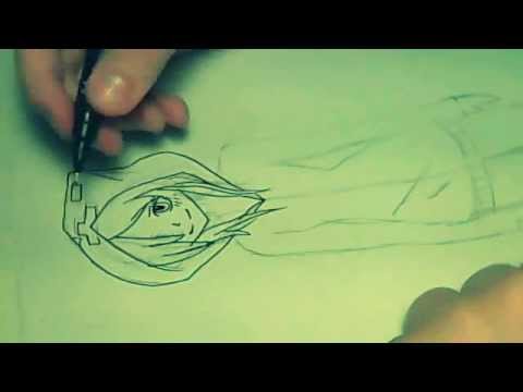 480x360 drawing creeper girl - Minecraft Girl Drawing