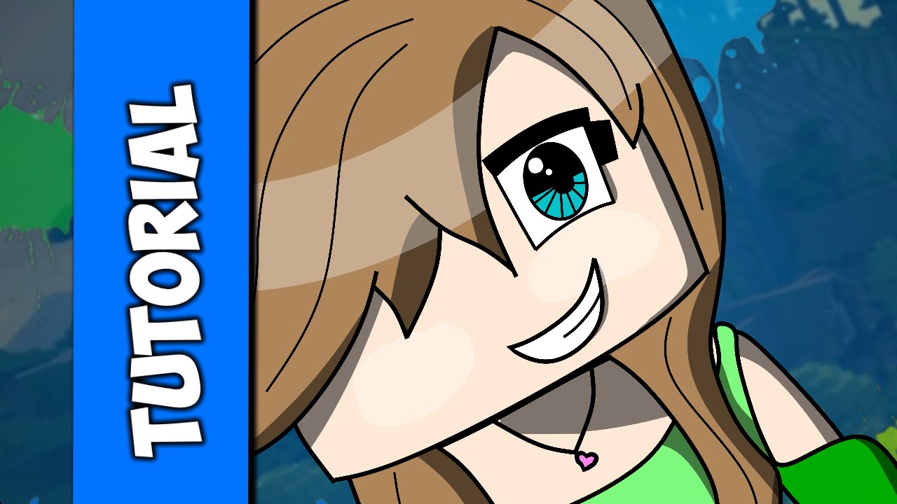 1280x720 How To Make A Simple Minecraft Profile Picture - Minecraft Girl Drawing