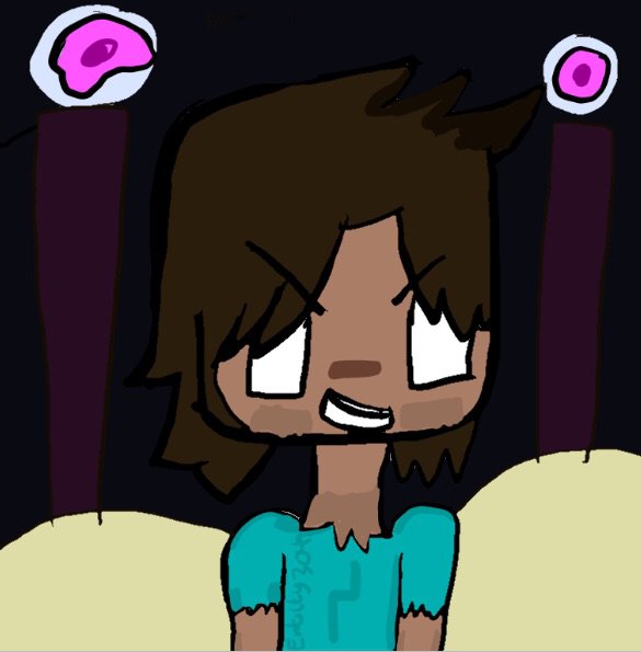 585x595 Herobrine Drawing Minecraft Amino - Minecraft Herobrine Drawing