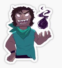 210x230 minecraft herobrine drawing stickers redbubble - Minecraft Herobrine Drawing