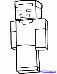 197x256 How To Draw A Minecraft Herobrine Step - Minecraft Herobrine Drawing