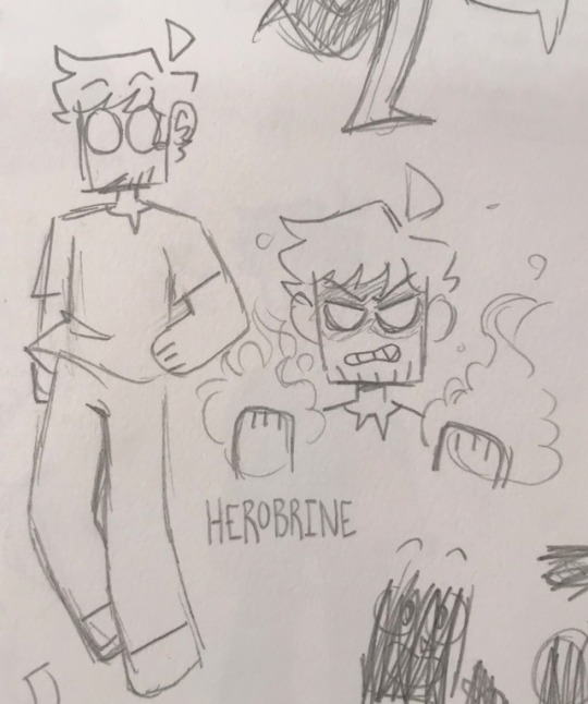 540x646 Minecraft Herobrine Tumblr - Minecraft Herobrine Drawing