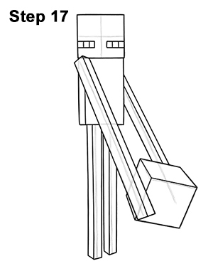 300x388 how to draw an enderman - Minecraft Images Drawing