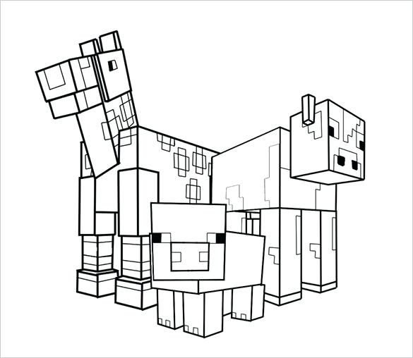 585x508 minecraft drawing template skin quality drawings - Minecraft Images Drawing