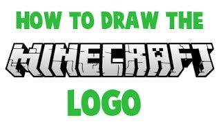 320x180 How To Draw The Minecraft Logo - Minecraft Logo Drawing