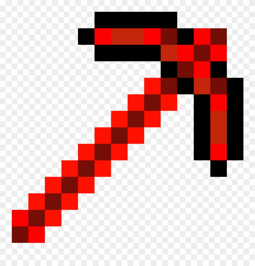 Minecraft Pickaxe Drawing at PaintingValley.com | Explore collection of