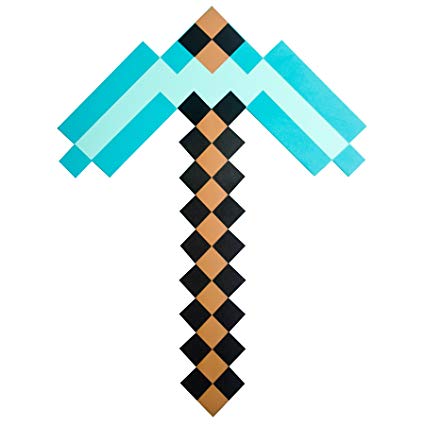 Minecraft Pickaxe Drawing at PaintingValley.com | Explore collection of ...