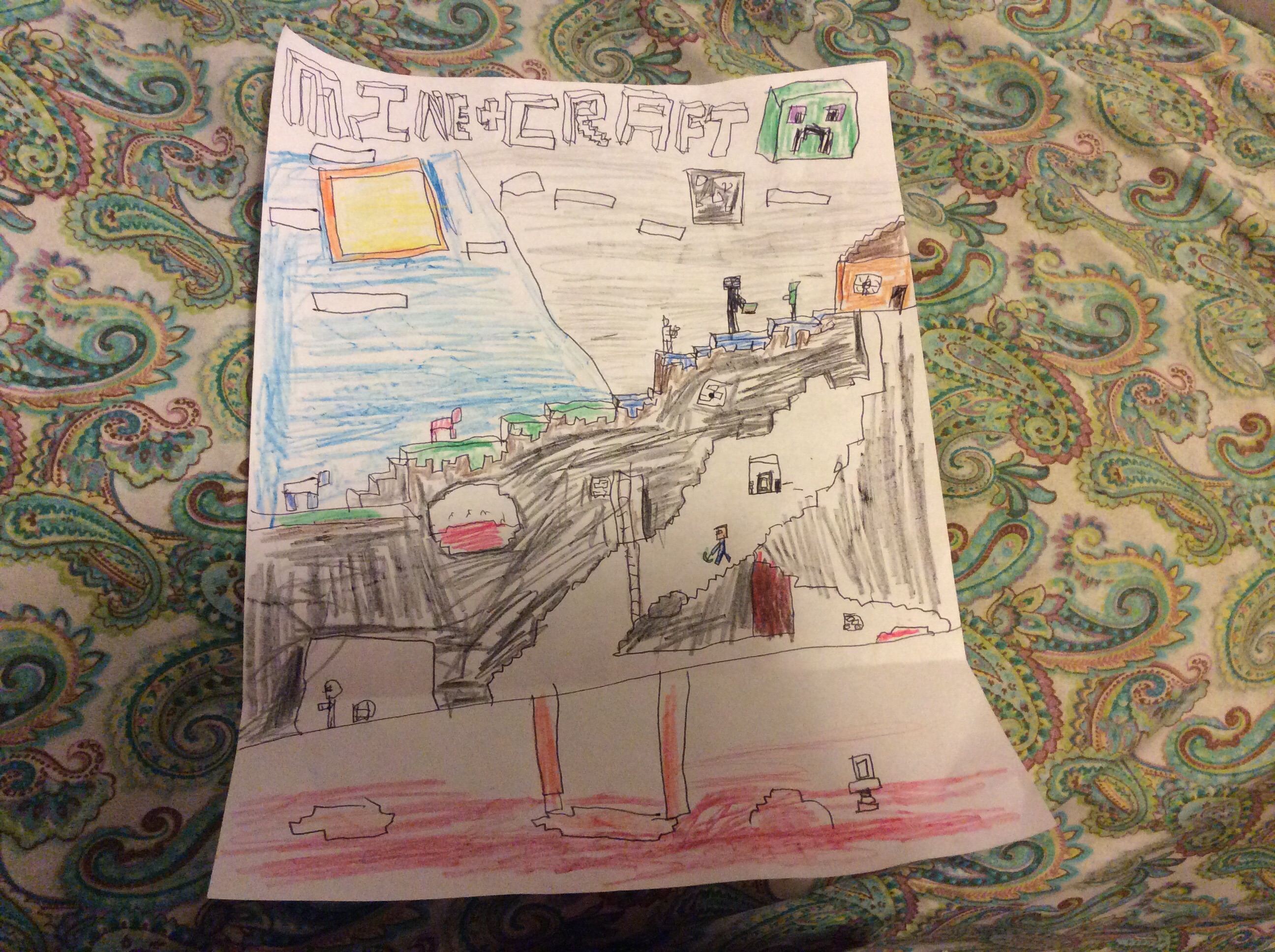 2592x1936 Fileminecraft Drawing - Minecraft Pictures Drawing