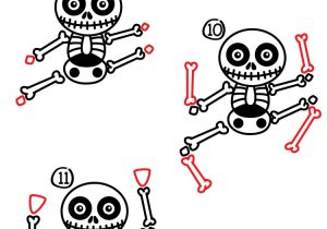 300x210 How To Draw A Skeleton Easy For Kids How To Draw A Cute Cartoon - Minecraft Skeleton Drawing