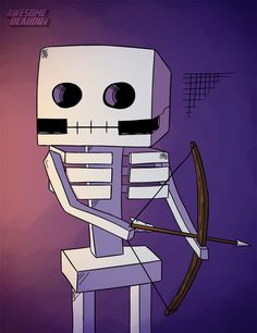 236x306 Best Skeleton - Minecraft Skeleton Drawing