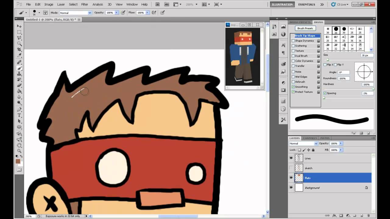 1280x720 how to draw a minecraft skin - Minecraft Skin Drawing