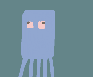 300x250 Minecraft Squid Drawing - Minecraft Squid Drawing