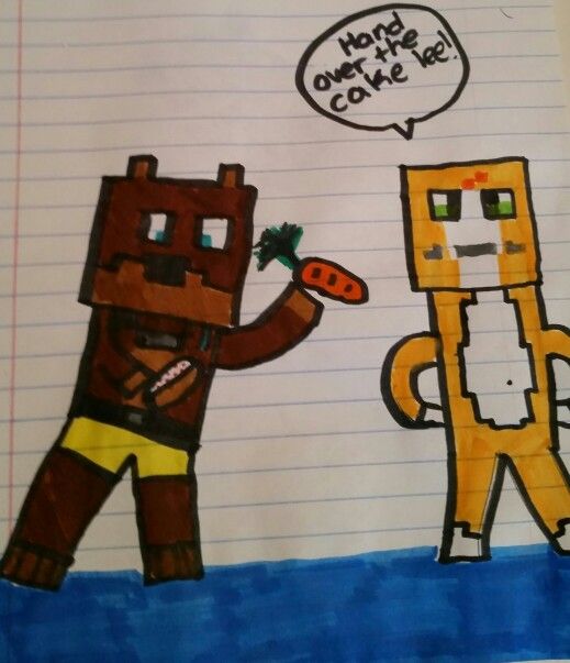 519x603 lol am i getting any better stampy and lee fan art! - Minecraft Stampy Drawings