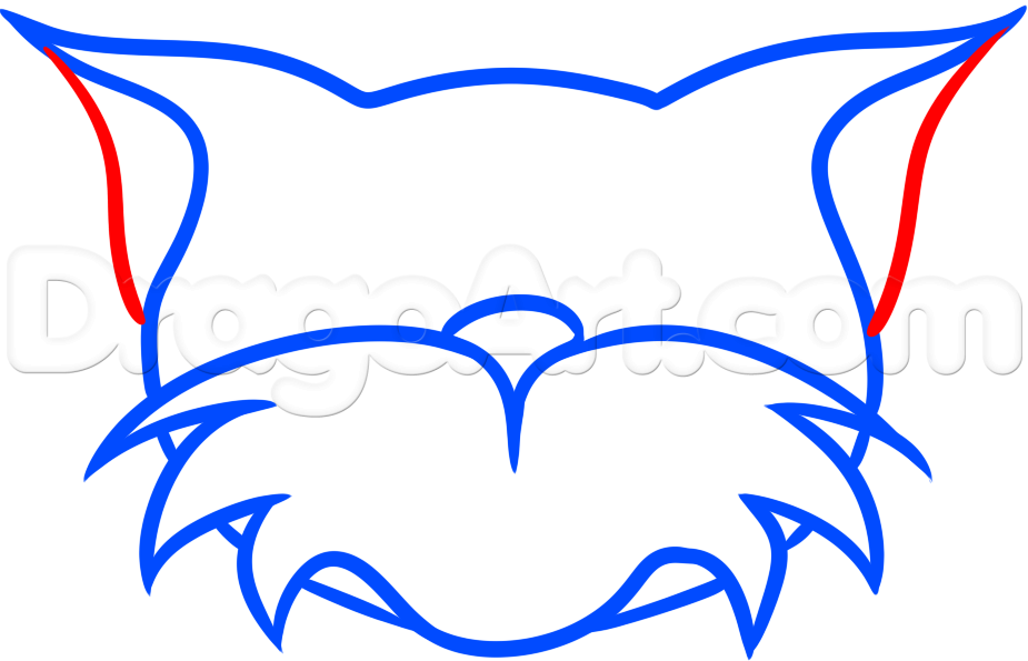 925x595 draw mr stampy cat, step - Minecraft Stampy Drawings