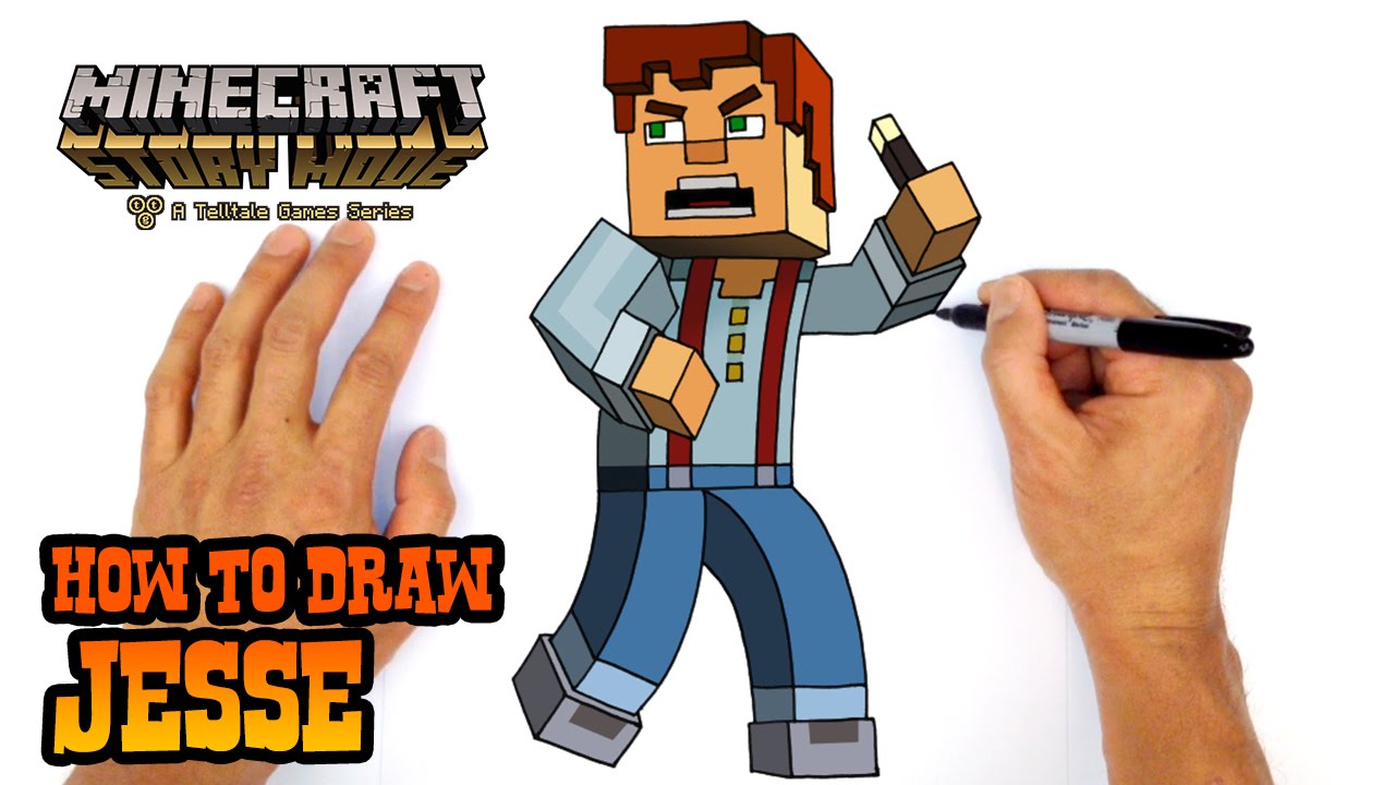 1280x720 drawn minecraft minecraft stampy - Minecraft Stampy Drawings