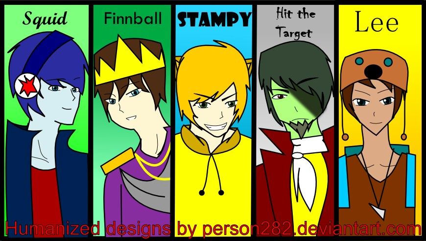 870x492 good drawing of squid,finnball,stamy,lee, and my least favorite - Minecraft Stampy Drawings
