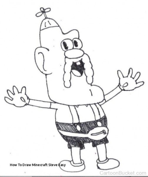 503x600 Minecraft Steve Drawing - Minecraft Steve Drawing