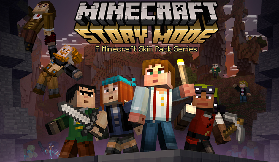 940x545 freebie minecraft story mode skin pack - Minecraft Story Mode Drawings