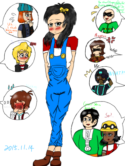 400x533 minecraft story mode - Minecraft Story Mode Drawings