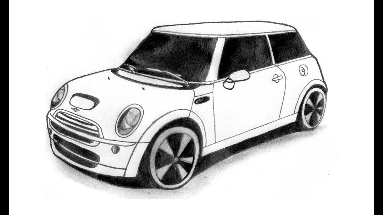 Mini Cooper Drawing at Explore collection of Mini