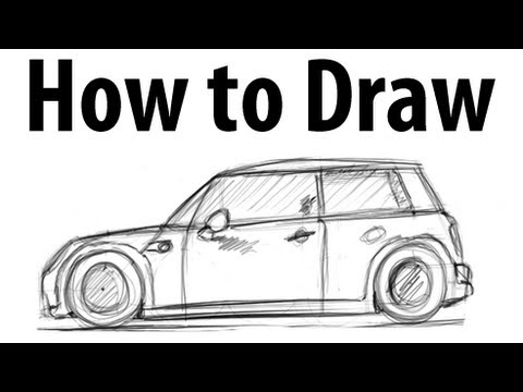 480x360 how to draw a mini cooper - Mini Cooper Drawing