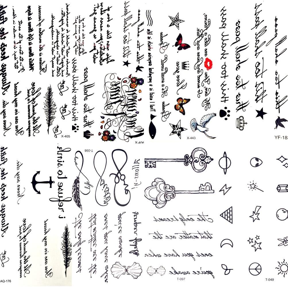 1003x1001 mini temporary tattoo girl finger body arm art drawings tattoos - Mini Drawings