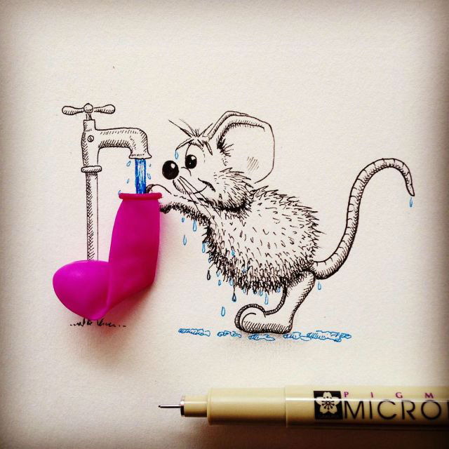 640x640 super cute mini drawings that will make your day - Mini Drawings