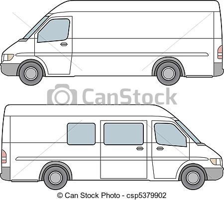 450x402 minibus clipart and stock illustrations minibus vector - Minibus Drawing