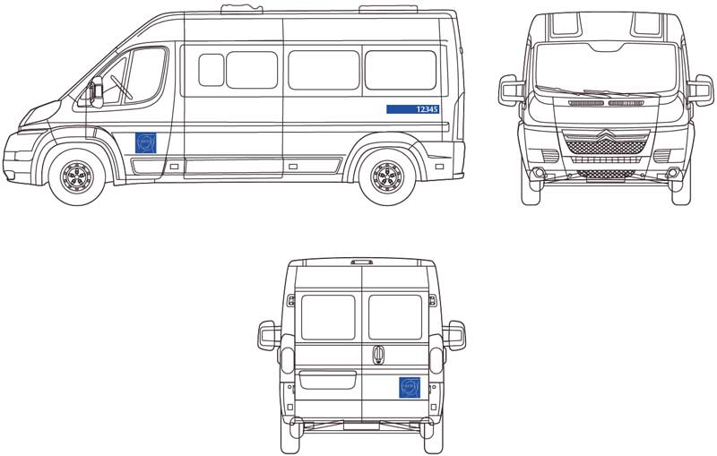800x509 bus drawing minibus for free download - Minibus Drawing