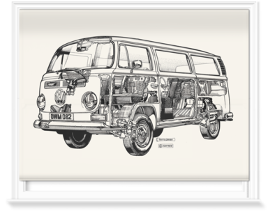 384x303 volkswagen drawing minibus transparent png clipart free download - Minibus Drawing