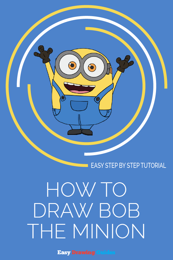 600x900 how to draw bob the minion easy step - Minion Bob Drawing