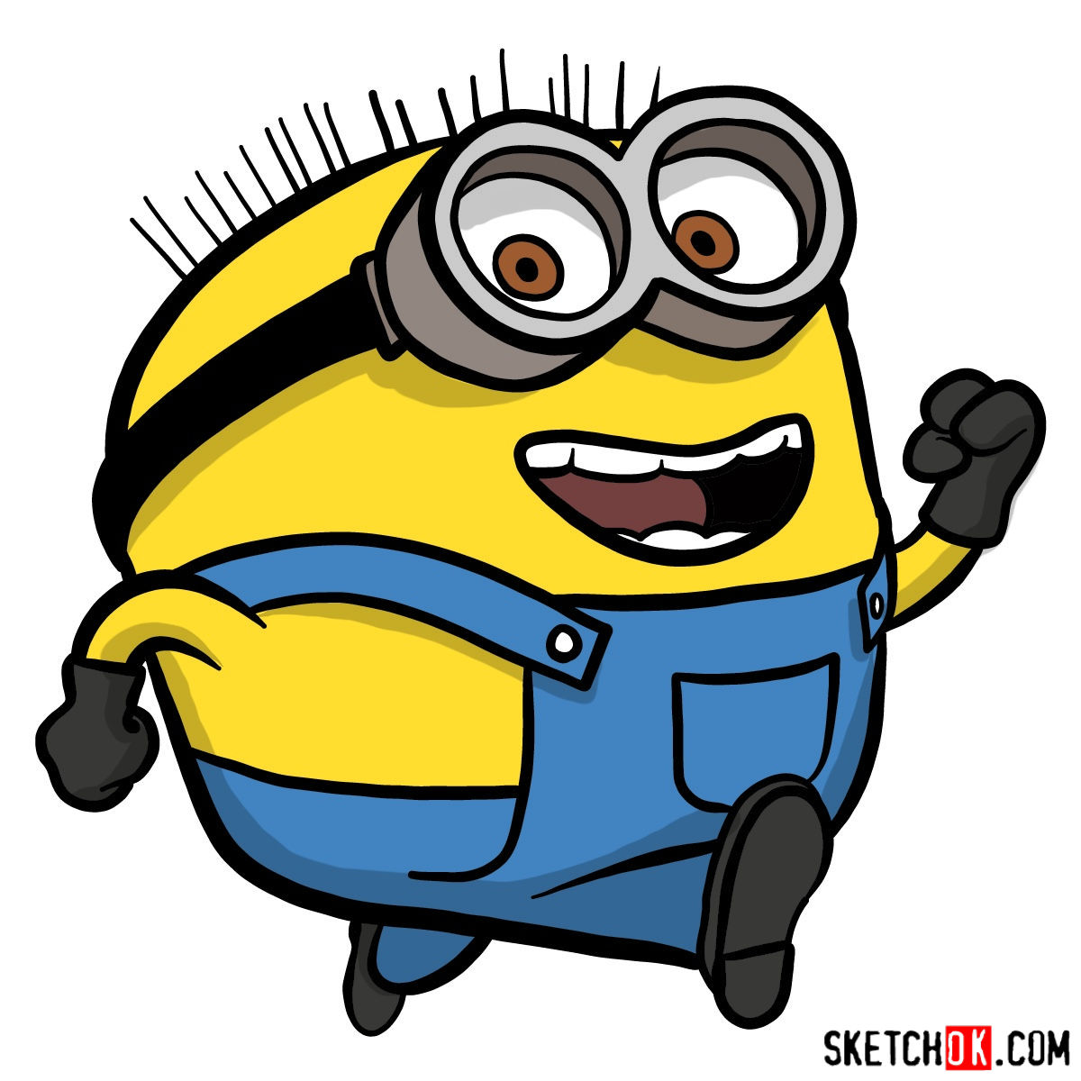 Minion Cartoon Drawing at PaintingValley.com | Explore collection of