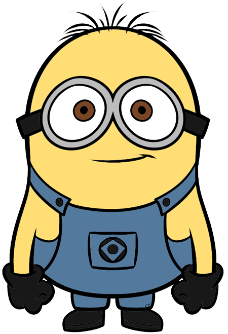 450x659 mad drawing minion transparent png clipart free download - Minion Cartoon Drawing