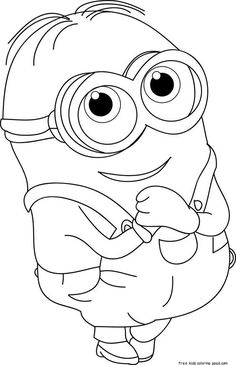 236x365 how to draw dave one of the minions from despicable me drawing - Minion Dave Drawing