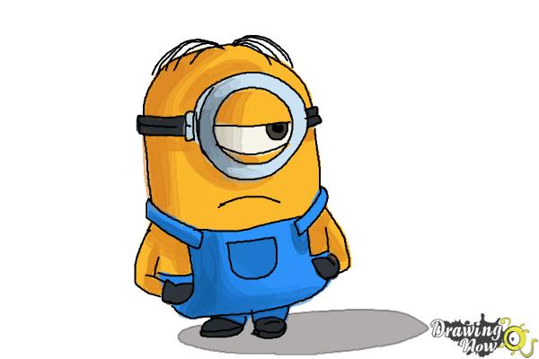600x400 How To Draw A Minion - Minion Drawing