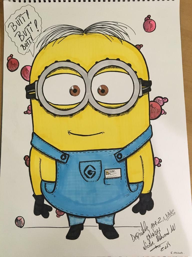 768x1024 Minion Drawing In Sheerness, Kent Gumtree - Minion Drawing