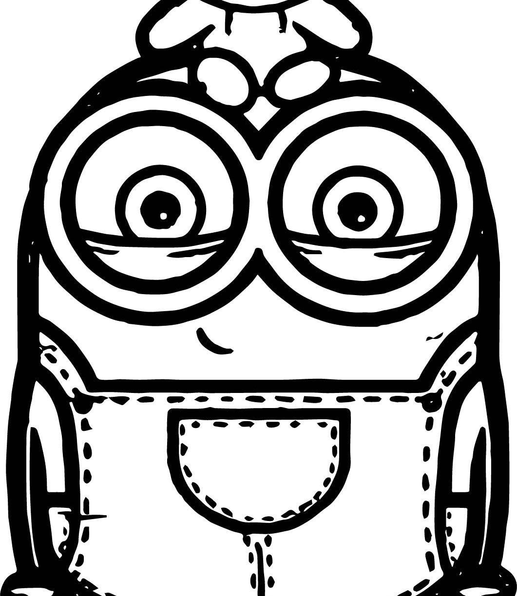 1061x1224 Fundamentals Bob Theion Coloring Pages Ofions New Dreaded - Minion Drawing Bob