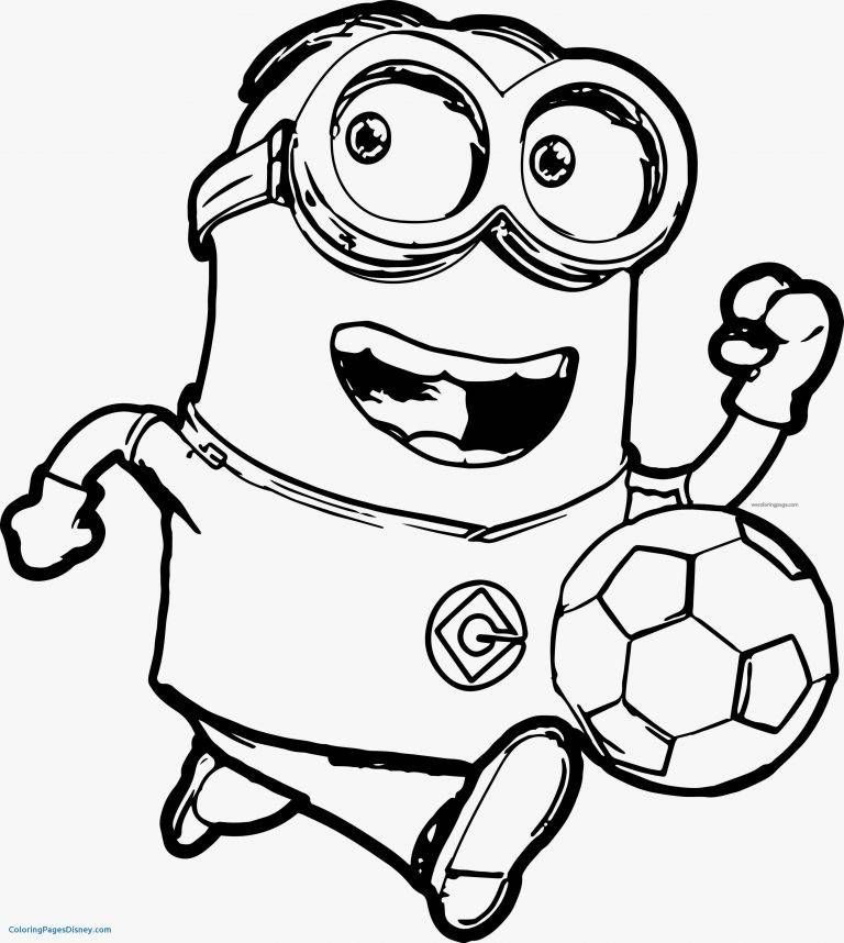 768x858 New King Bob Minion Coloring Pages - Minion Drawing Bob