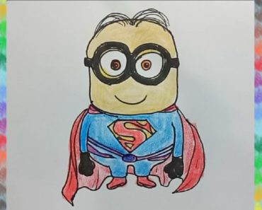 370x297 How To Draw Minion Easy Archives - Minion Drawing Easy