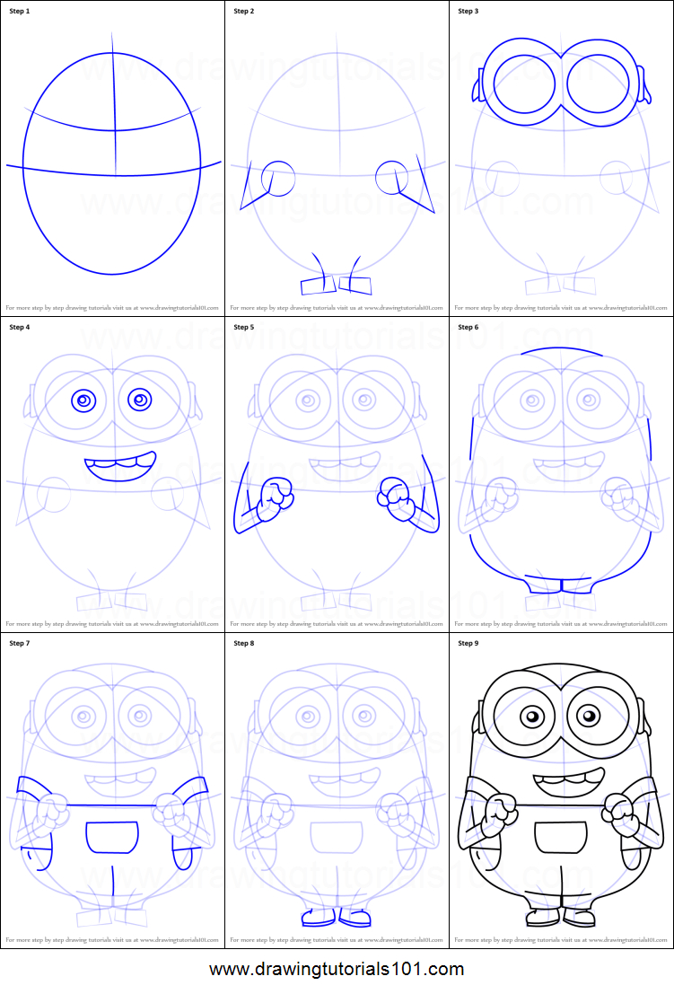 Minion Drawing Easy at PaintingValley.com | Explore collection of ...