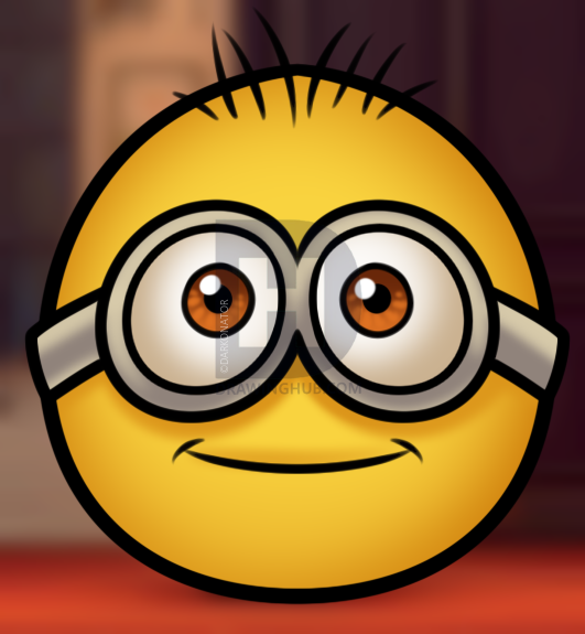 531x575 How To Draw A Minion For Kids, Step - Minion Drawing Step By Step