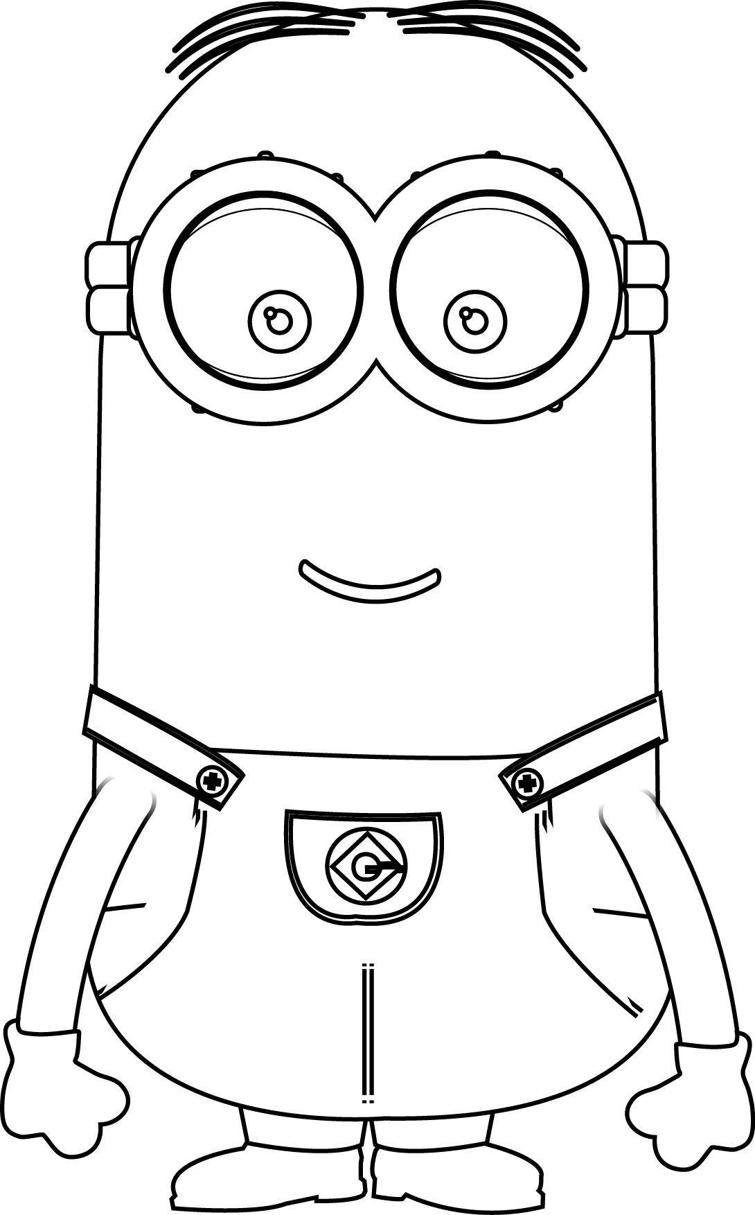 Minion Drawing Template at PaintingValley com Explore collection of