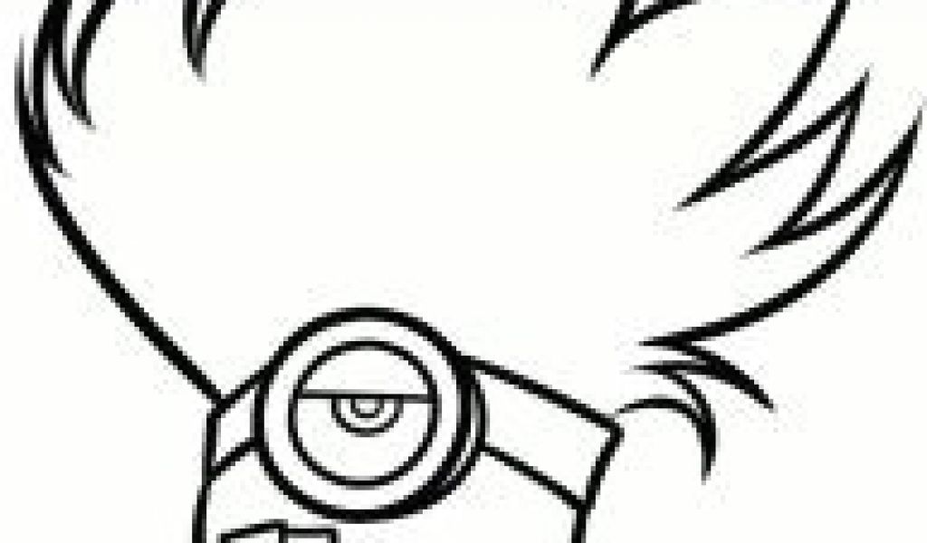 1024x600 easy drawings minion best minion sketch images despicable me - Minion Easy Drawing