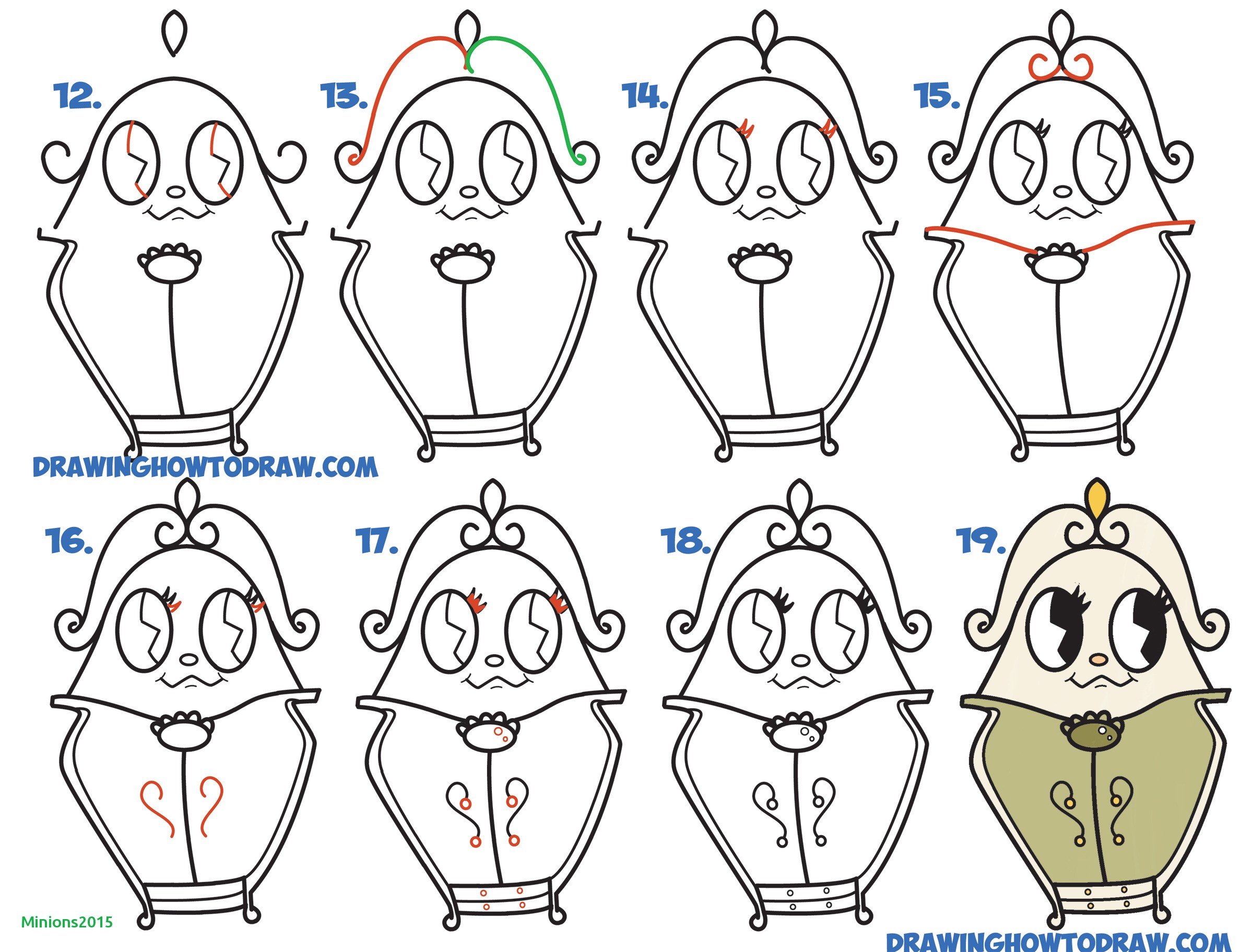 2400x1823 How To Draw A Minion Step - Minion Easy Drawing