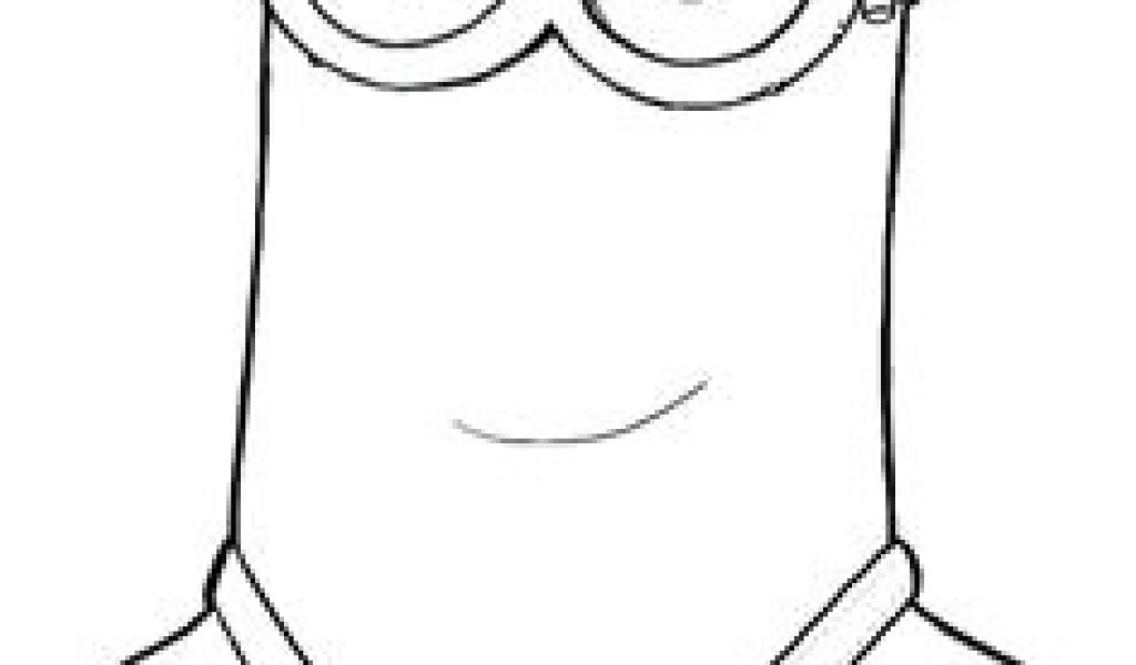 1024x600 easy drawings minion best minion drawing images easy drawings - Minion Easy Drawing