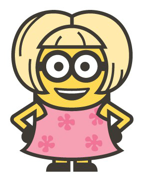 298x367 Minions Girl Drawing - Minion Girl Drawing