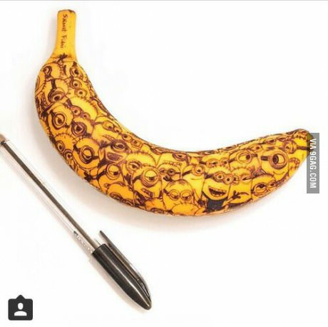 460x458 banana drawing minions uploaded - Minions Drawing Banana