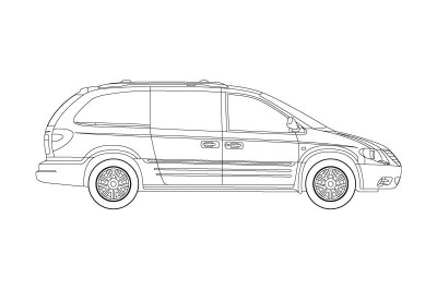 Minivan Drawing at PaintingValley.com | Explore collection of Minivan ...