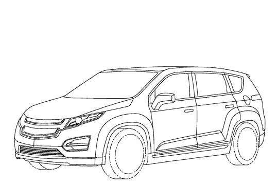 540x360 Volt Like Extended Range Electric Minivan Coming From Gm - Minivan Drawing